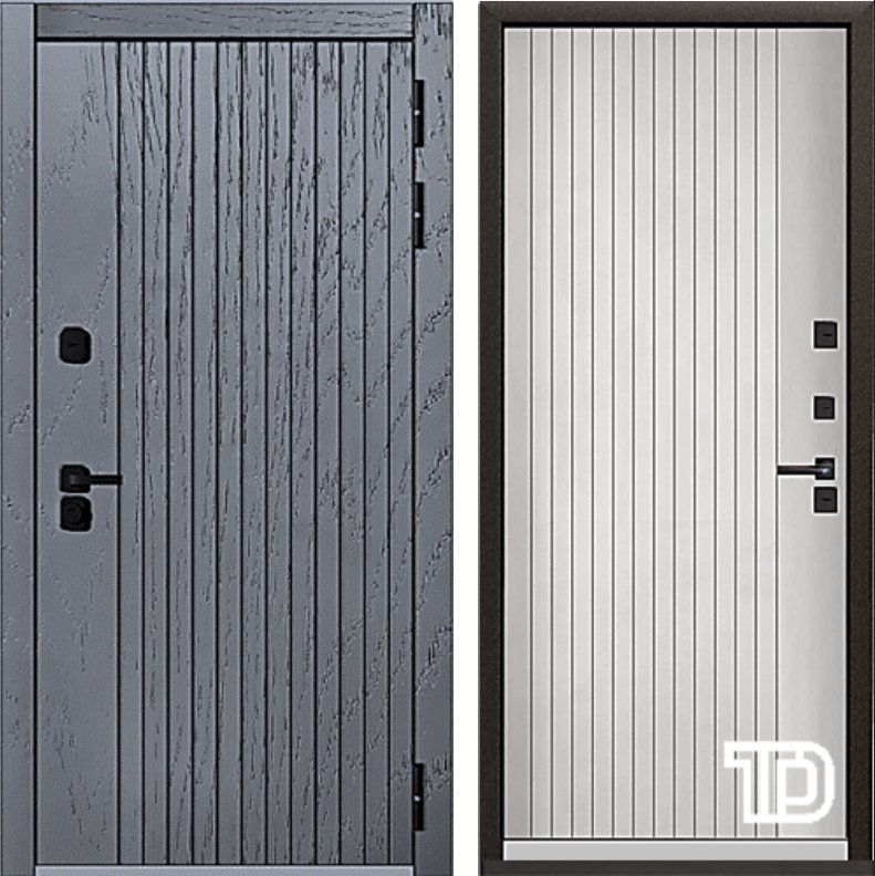 Титан Дорс Термо ОБЕРЕГ ЭНИГМА Дуб седой с патиной DIS007211