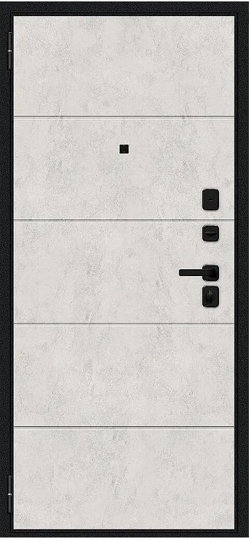 Товар Дверь Браво Граффити-1 Инсайд/SBlack Букле черное/Look Art DIS007408